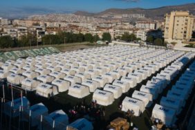 depremzedelerin barınma yerleri