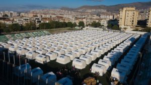 depremzedelerin barınma yerleri