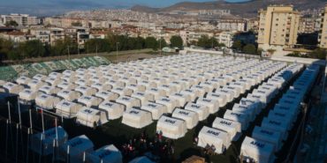 depremzedelerin barınma yerleri