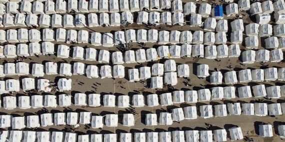 Depremzedeler için Kahramanmaraş’ta Çadırkent yerleri