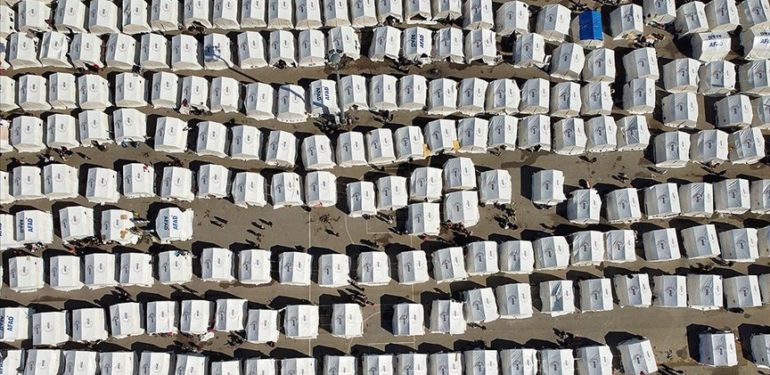 Depremzedeler için Kahramanmaraş’ta Çadırkent yerleri