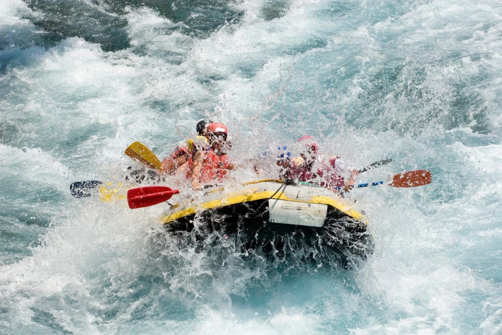 Türkiye'de rafting turizmi akarsular